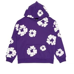 Purple denim tears Large